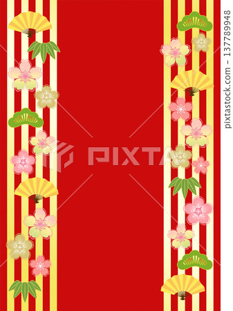 Japanese pattern background 137789948
