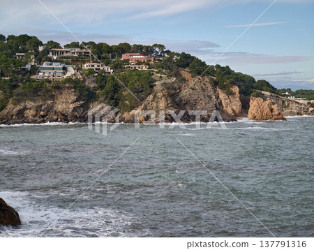 Seaside Village Charm, Picturesque Hillside Hamlet Offering Peaceful Retreats And Scenic Landscapes Seaside Village Charm, Picturesque Hillside Hamlet Offering Peaceful Retreats And Scenic Landscapes 137791316