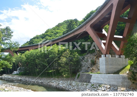 西澤大橋橋墩(山梨縣山梨市) 西澤大橋橋墩(山梨縣山梨市) 137792740