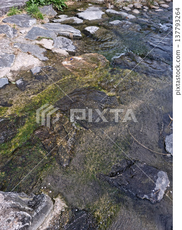 river, rock, valley 137793264
