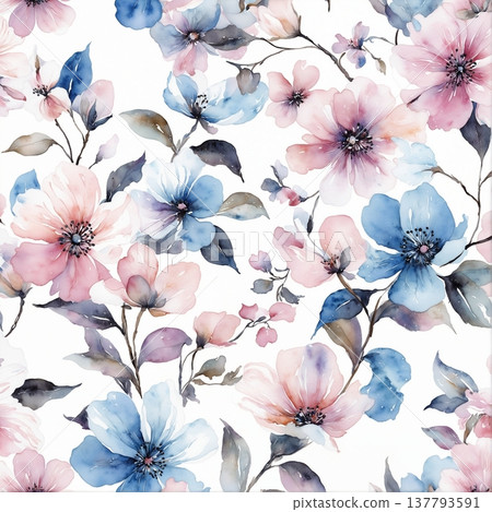 rose flowers with green background 137793591