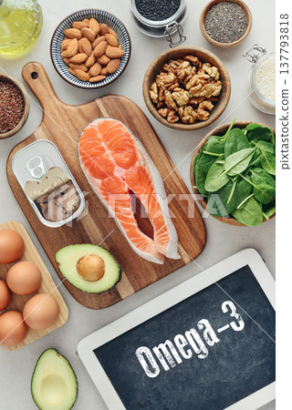 Food rich in omega 3 fatty acid 137793818