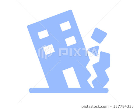 Earthquake Icon 2 - Simple - Blue Earthquake Icon 2 - Simple - Blue 137794333