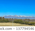 The Nasu mountain range as seen from the Shinkansen passing through the outskirts of Shirakawa City. The Nasu mountain range as seen from the Shinkansen passing through the outskirts of Shirakawa City. 137794546