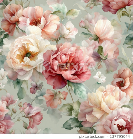 vintage background with roses vintage background with roses 137795044