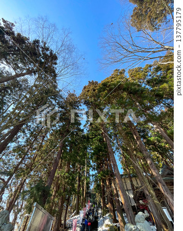 Kumano Taisha Shrine and Omisaka Pass in Nanyo City, Yamagata Prefecture - The Ise Shrine of Tohoku Kumano Taisha Shrine and Omisaka Pass in Nanyo City, Yamagata Prefecture - The Ise Shrine of Tohoku 137795179