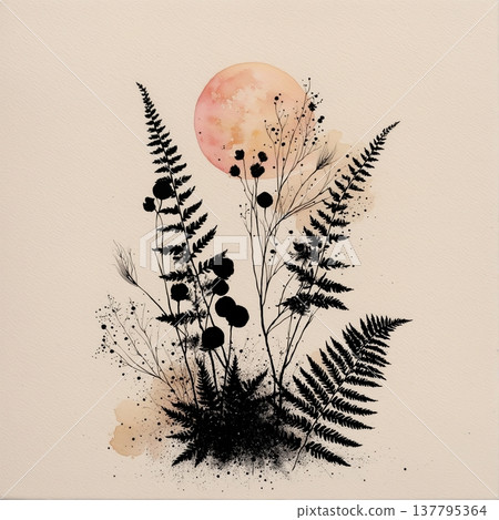 background with fir trees background with fir trees 137795364