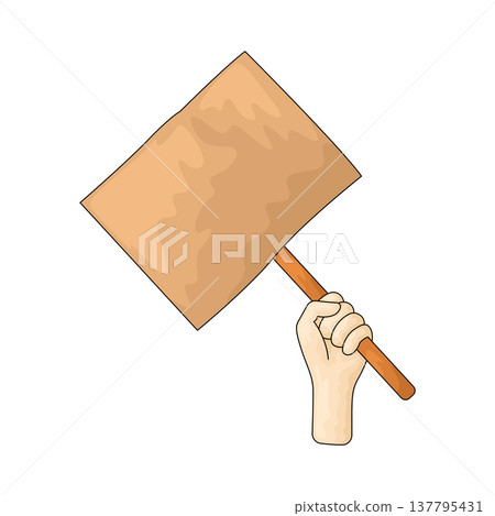 Illustration of Protest 137795431