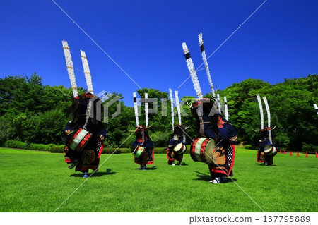Performing Kagura at the Kagura Country Festival Performing Kagura at the Kagura Country Festival 137795889