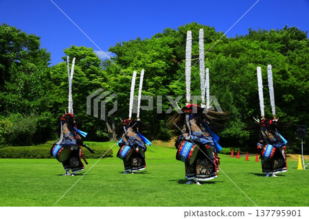 Performing Kagura at the Kagura Country Festival Performing Kagura at the Kagura Country Festival 137795901