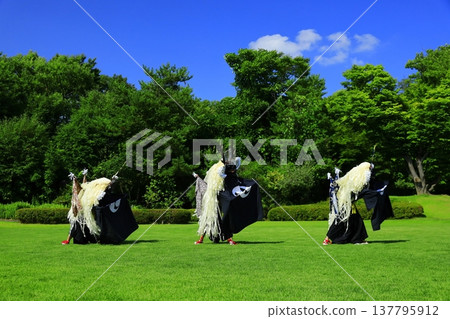 Performing Kagura at the Kagura Country Festival Performing Kagura at the Kagura Country Festival 137795912