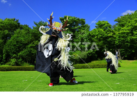 Performing Kagura at the Kagura Country Festival Performing Kagura at the Kagura Country Festival 137795919