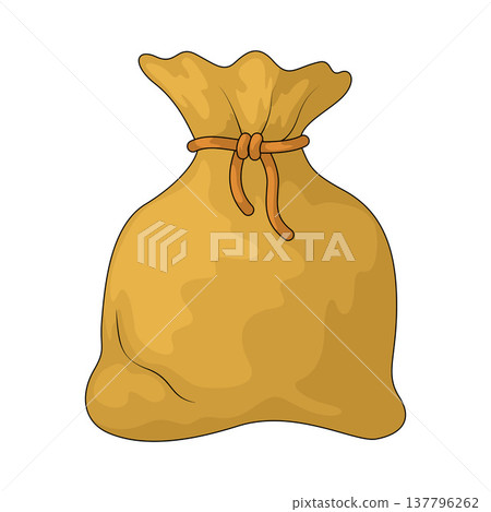 Illustration of Grain sack 137796262