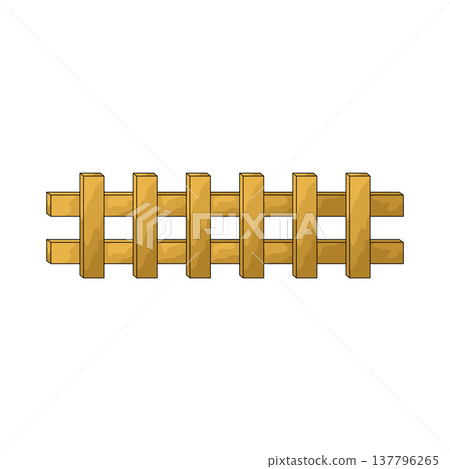 Illustration of Fence Illustration of Fence 137796265
