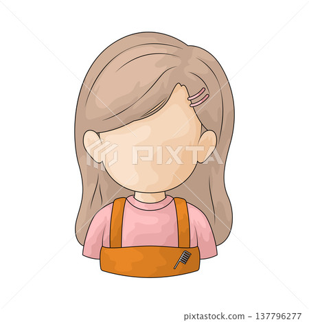 Illustration of Hairstylist Illustration of Hairstylist 137796277
