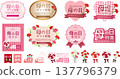 一組可愛的康乃馨插圖，可用作母親節橫幅的向量圖。 137796379