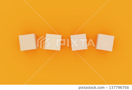 背景材質_積木_4_橘色 137796708