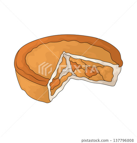 Illustration of Chicken Pot Pie 137796808