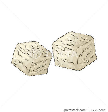 Illustration of Rice Cake Illustration of Rice Cake 137797284