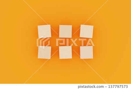 Background material_Building blocks_6_Orange Background material_Building blocks_6_Orange 137797573