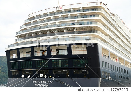 Cruise ship Westerdam waiting to depart 137797935