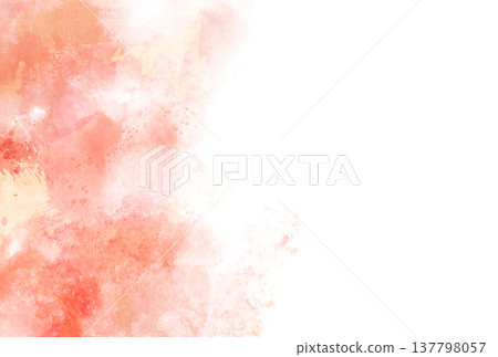 Background material_watercolor texture_orange Background material_watercolor texture_orange 137798057