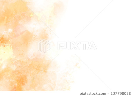 Background material_Watercolor texture_Yellow Background material_Watercolor texture_Yellow 137798058