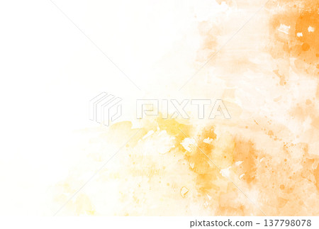 Background material_Watercolor texture_Yellow Background material_Watercolor texture_Yellow 137798078