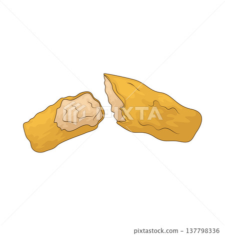 Illustration of Fish Sticks Illustration of Fish Sticks 137798336
