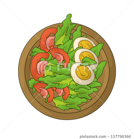 Illustration of Salad Illustration of Salad 137798366