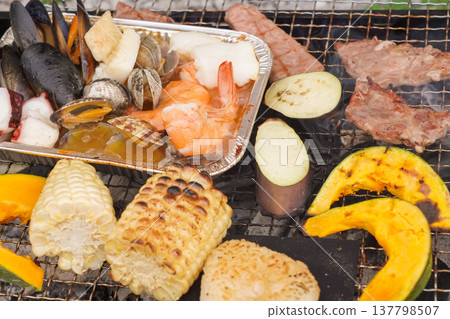Grilled BBQ Grilled BBQ 137798507