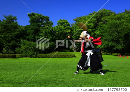 Iwate Prefecture Folk Performing Arts Performance: Onikenmai 137798700