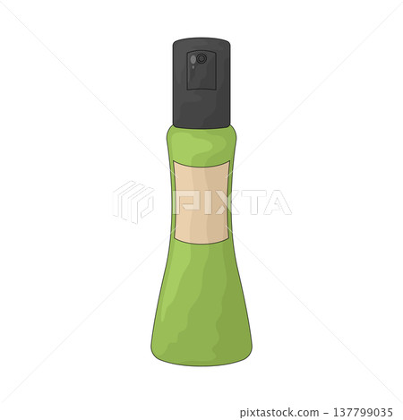 Illustration of Hair Tonic Illustration of Hair Tonic 137799035