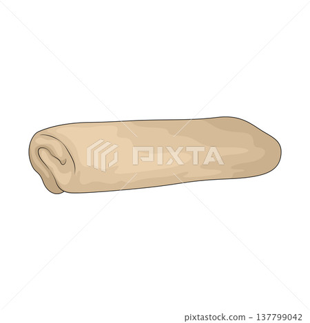 Illustration of Towel Illustration of Towel 137799042