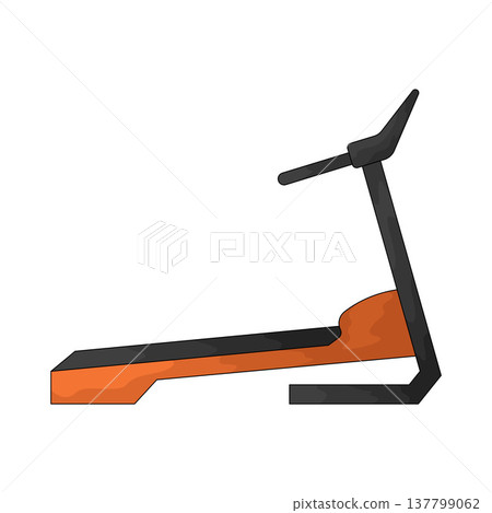 Illustration of Treadmill Illustration of Treadmill 137799062