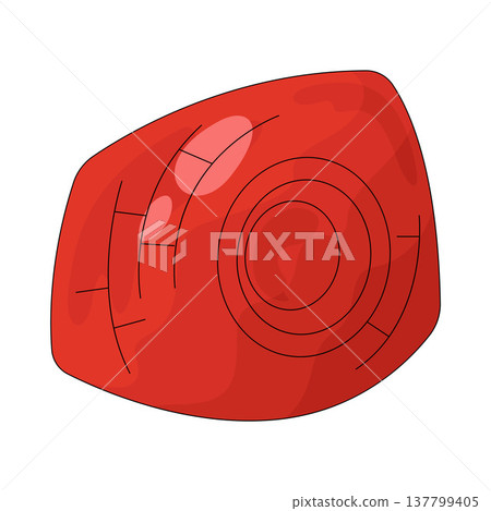 Illustration of Brake Light Illustration of Brake Light 137799405