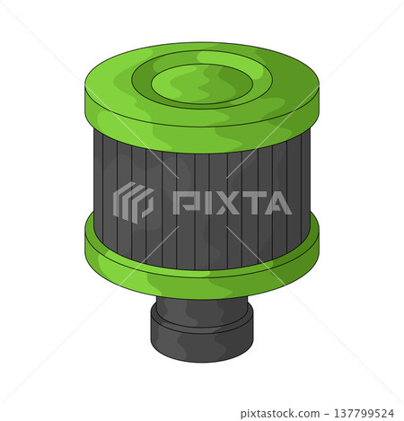 Illustration of Air Filter Illustration of Air Filter 137799524