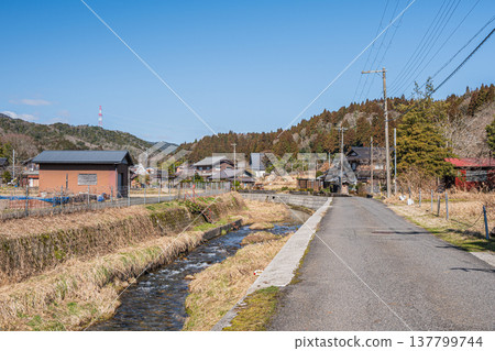 滋賀縣最北端的聚落奧琵琶湖，滋賀縣長濱市西淺井町久掛 137799744