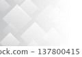 Abstract gray gradient background decorated with dynamic transparent square shape, Vector illustration 137800415