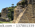 Takatori Mountain, Yokosuka City: The rocky peaks and observation deck of Konoshirazu. 137801339