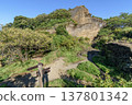 Near the entrance to Takatoriyama Park, the rocky peaks of Mount Go-Asama 137801342