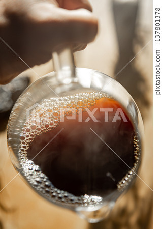 咖啡 喝咖啡 點滴 137801378