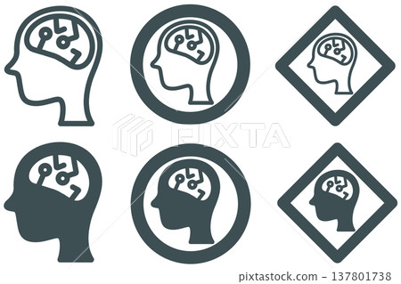 簡易AI圖標集 137801738