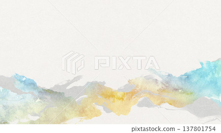 使用日本紙和日本模式日本現代的抽象背景材料 137801754