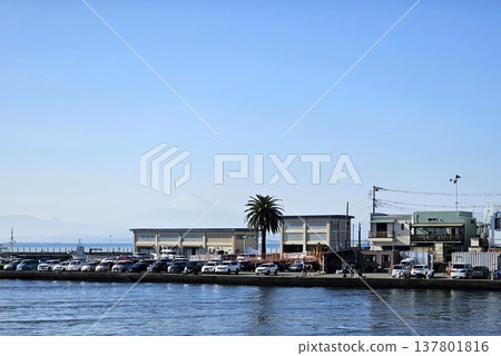 Scenery of enoshima island. it is a famous landmark of Fujisawa, Japan. 137801816