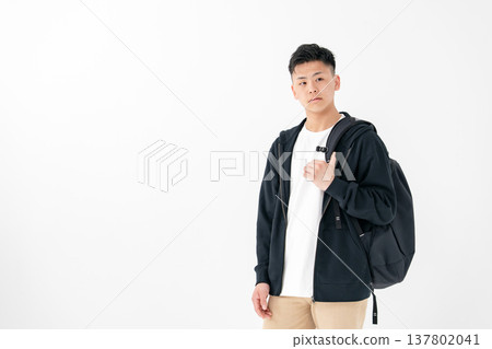 男士休閒背包 137802041
