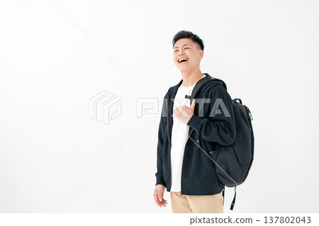 男士休閒背包 137802043
