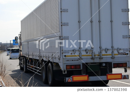 Logistics truck image Logistics truck image 137802398