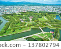 從五棱郭塔看五棱郭 137802794