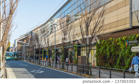 東京城市景觀：武藏堺車站北出口 137803303